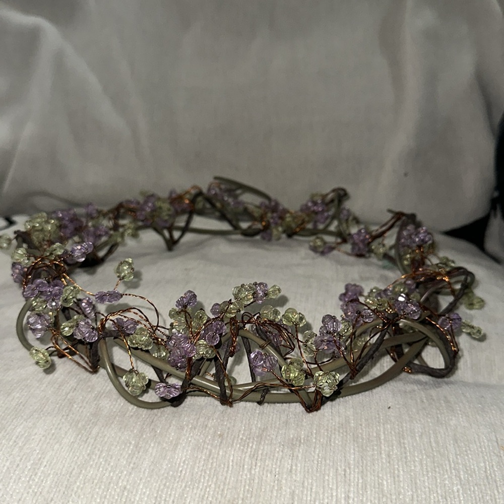 PartyLite Dew Drop Ring 8.5 in three wick 🕯 ring - Picture 4 of 4